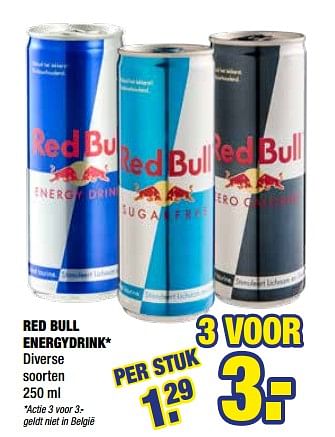 Aanbiedingen Red bull energydrink - Red Bull - Geldig van 04/05/2020 tot 17/05/2020 bij Big Bazar
