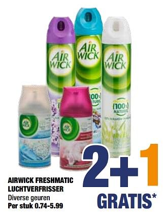 Aanbiedingen Airwick freshmatic luchtverfrisser - Airwick - Geldig van 04/05/2020 tot 17/05/2020 bij Big Bazar