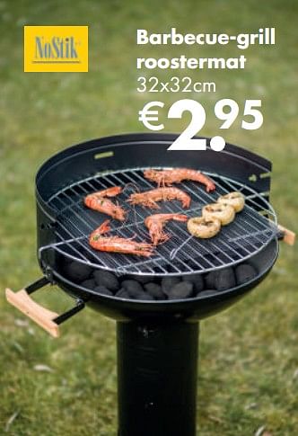 Aanbiedingen Barbecue-grill roostermat - Nostik - Geldig van 04/05/2020 tot 24/05/2020 bij Multi Bazar