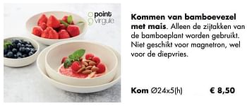 Aanbiedingen Kom - Point-Virgule - Geldig van 04/05/2020 tot 24/05/2020 bij Multi Bazar