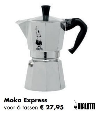 Aanbiedingen Moka express - Bialetti - Geldig van 04/05/2020 tot 24/05/2020 bij Multi Bazar