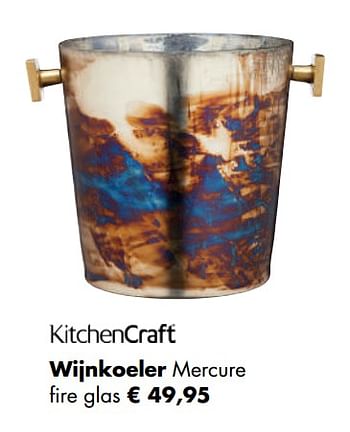 Aanbiedingen Wijnkoeler mercure - Kitchen Craft - Geldig van 04/05/2020 tot 24/05/2020 bij Multi Bazar