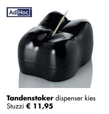 Aanbiedingen Tandenstoker dispenser kies stuzzi - Ad Hoc - Geldig van 04/05/2020 tot 24/05/2020 bij Multi Bazar