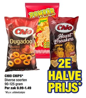 Aanbiedingen Chio chips - Chio - Geldig van 18/05/2020 tot 31/05/2020 bij Big Bazar