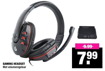 Aanbiedingen Gaming headset - Huismerk - Big Bazar - Geldig van 18/05/2020 tot 31/05/2020 bij Big Bazar