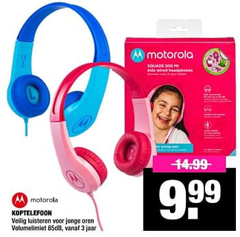 Aanbiedingen Motorola koptelefoon - Motorola - Geldig van 18/05/2020 tot 31/05/2020 bij Big Bazar