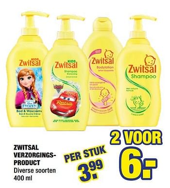 Aanbiedingen Zwitsal verzorgingsproduct - Zwitsal - Geldig van 18/05/2020 tot 31/05/2020 bij Big Bazar