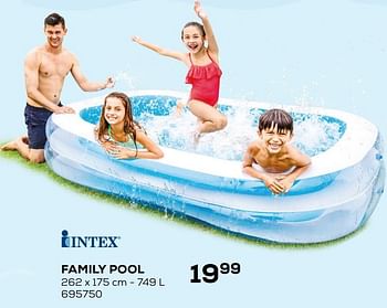 Aanbiedingen Family pool - Intex - Geldig van 26/05/2020 tot 30/06/2020 bij Supra Bazar