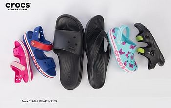 Aanbiedingen Crocs sandalen baby - Crocs - Geldig van 26/06/2020 tot 26/07/2020 bij Bristol