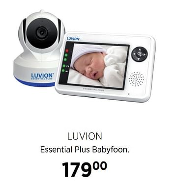 Aanbiedingen Luvion essential plus babyfoon - Luvion - Geldig van 17/06/2020 tot 20/07/2020 bij Babypark