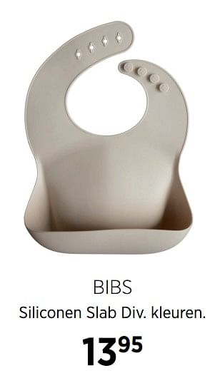 Aanbiedingen Bibs siliconen slab - Bibs - Geldig van 17/06/2020 tot 20/07/2020 bij Babypark