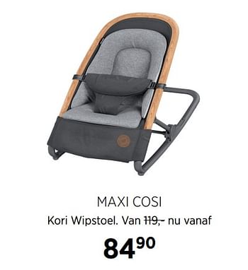 Aanbiedingen Maxi cosi kori wipstoel - Maxi-cosi - Geldig van 17/06/2020 tot 20/07/2020 bij Babypark