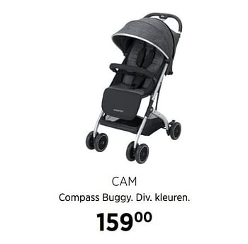 Aanbiedingen Cam compass buggy - Cam - Geldig van 17/06/2020 tot 20/07/2020 bij Babypark