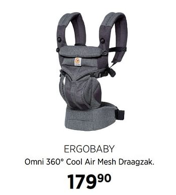 Aanbiedingen Ergobaby omni 360° cool air mesh draagzak - ERGObaby - Geldig van 17/06/2020 tot 20/07/2020 bij Babypark