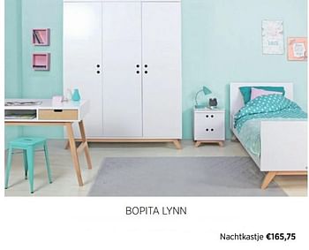 Aanbiedingen Bopita lynn nachtkastje - Bopita - Geldig van 17/06/2020 tot 20/07/2020 bij Babypark