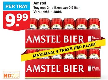 Aanbiedingen Amstel - Amstel - Geldig van 24/06/2020 tot 30/06/2020 bij Hoogvliet