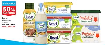 Aanbiedingen Becel - Becel - Geldig van 24/06/2020 tot 30/06/2020 bij Hoogvliet