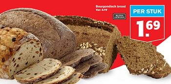 Aanbiedingen Bourgondisch brood - Huismerk - Hoogvliet - Geldig van 24/06/2020 tot 30/06/2020 bij Hoogvliet
