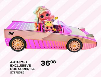 Aanbiedingen Auto met exclusieve pop surprise - LOL Surprise - Geldig van 26/06/2020 tot 28/07/2020 bij Supra Bazar