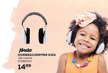 Aanbiedingen Alecto oorbeschermer kids - Alecto - Geldig van 26/06/2020 tot 28/07/2020 bij Supra Bazar