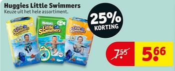 Aanbiedingen Huggies little swimmers - Huggies - Geldig van 23/06/2020 tot 05/07/2020 bij Kruidvat