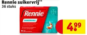 Aanbiedingen Rennie suikervrij - Rennie - Geldig van 23/06/2020 tot 05/07/2020 bij Kruidvat