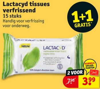 Aanbiedingen Lactacyd tissues verfrissend - Lactacyd - Geldig van 23/06/2020 tot 05/07/2020 bij Kruidvat