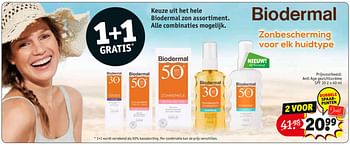 Aanbiedingen Anti age gezichtscrème spf 30 - Biodermal - Geldig van 23/06/2020 tot 05/07/2020 bij Kruidvat