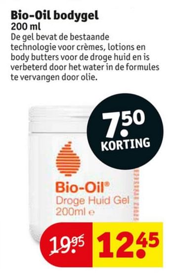 Aanbiedingen Bio-oil bodygel - Bio-Oil - Geldig van 23/06/2020 tot 05/07/2020 bij Kruidvat