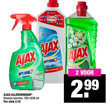 Aanbiedingen Ajax allesreiniger - Ajax - Geldig van 29/06/2020 tot 12/07/2020 bij Big Bazar
