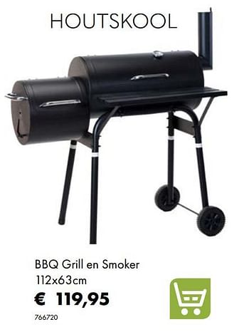 Aanbiedingen Bbq grill en smoker - Huismerk - Multi Bazar - Geldig van 30/06/2020 tot 31/08/2020 bij Multi Bazar