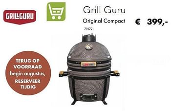 Aanbiedingen Grill guru original compact - Grill Guru - Geldig van 30/06/2020 tot 31/08/2020 bij Multi Bazar