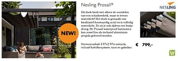 Aanbiedingen Nesling prosail harmonicadoek - Nesling - Geldig van 30/06/2020 tot 31/08/2020 bij Multi Bazar
