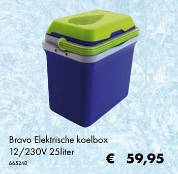 Aanbiedingen Bravo elektrische koelbox - Bravo - Geldig van 30/06/2020 tot 31/08/2020 bij Multi Bazar