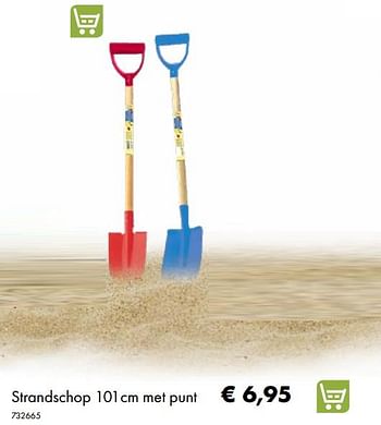 Aanbiedingen Strandschop met punt - Huismerk - Multi Bazar - Geldig van 30/06/2020 tot 31/08/2020 bij Multi Bazar