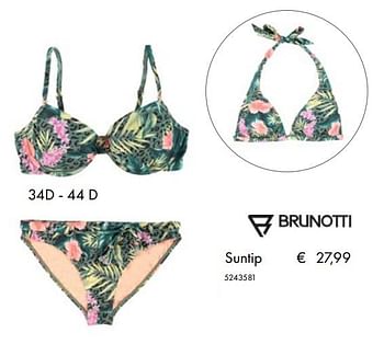 Aanbiedingen Suntip - Brunotti - Geldig van 30/06/2020 tot 31/08/2020 bij Multi Bazar