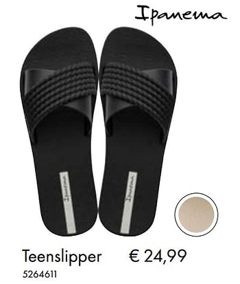 Aanbiedingen Teenslipper - Ipanema - Geldig van 30/06/2020 tot 31/08/2020 bij Multi Bazar