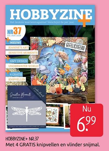 Aanbiedingen Hobbyzine+ nr.37 - Huismerk - Boekenvoordeel - Geldig van 17/07/2020 tot 24/07/2020 bij Boekenvoordeel