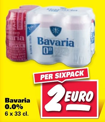 Aanbiedingen Bavaria 0.0% - Bavaria - Geldig van 20/07/2020 tot 26/07/2020 bij Nettorama