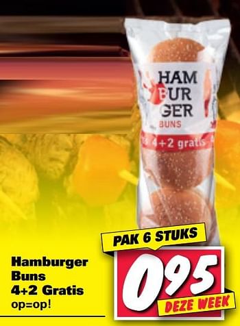 Aanbiedingen Hamburger buns - Huismerk - Nettorama - Geldig van 20/07/2020 tot 26/07/2020 bij Nettorama