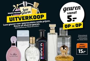 Aanbiedingen Chopard casmir eau de parfum voor dames - Huismerk - Trekpleister - Geldig van 21/07/2020 tot 26/07/2020 bij Trekpleister