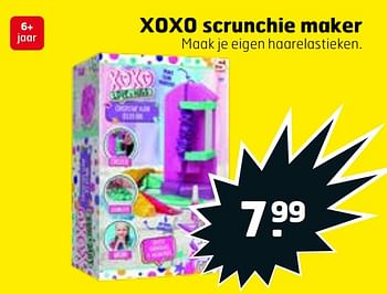 Aanbiedingen Xoxo scrunchie maker - Huismerk - Trekpleister - Geldig van 21/07/2020 tot 26/07/2020 bij Trekpleister