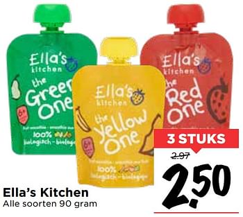 Aanbiedingen Ella`s kitchen - Ella's Kitchen - Geldig van 19/07/2020 tot 25/07/2020 bij Vomar