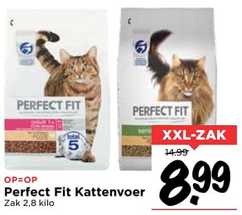 Aanbiedingen Perfect fit kattenvoer - Perfect Fit  - Geldig van 19/07/2020 tot 25/07/2020 bij Vomar