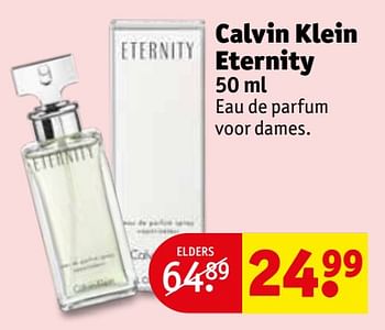 Aanbiedingen Calvin klein eternity edp - Calvin Klein - Geldig van 21/07/2020 tot 02/08/2020 bij Kruidvat