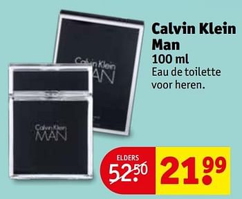 Aanbiedingen Calvin klein man edt - Calvin Klein - Geldig van 21/07/2020 tot 02/08/2020 bij Kruidvat