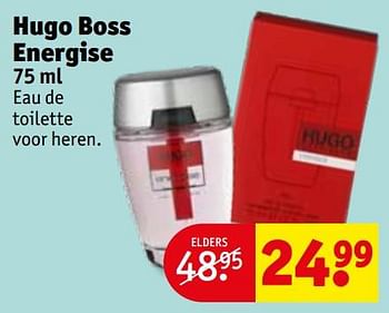 Aanbiedingen Hugo boss energise edt - Hugo Boss - Geldig van 21/07/2020 tot 02/08/2020 bij Kruidvat