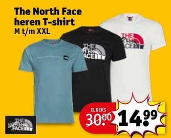Aanbiedingen The north face heren t-shirt - The North Face - Geldig van 21/07/2020 tot 02/08/2020 bij Kruidvat