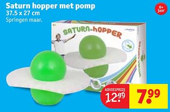 Aanbiedingen Saturn hopper met pomp - Huismerk - Kruidvat - Geldig van 21/07/2020 tot 02/08/2020 bij Kruidvat