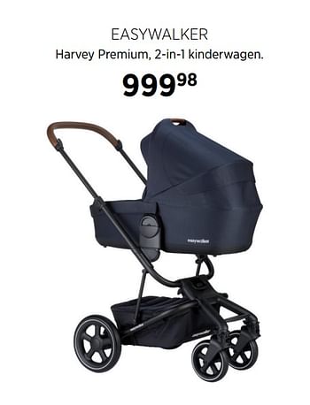 Aanbiedingen Easywalker harvey premium, 2-in-1 kinderwagen - Easywalker - Geldig van 21/07/2020 tot 17/08/2020 bij Babypark